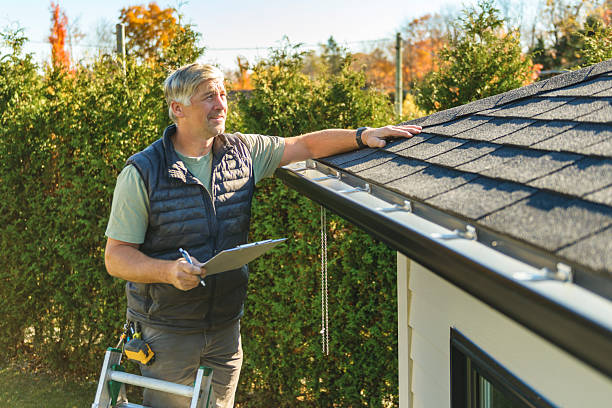 Professional Roofing technician working in West Edmeston, NY